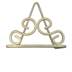 Vintage Ornate Distressed Tabletop Easel Display Stand - Set of Four